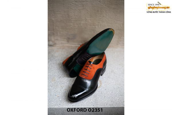 Giày da nam hàng hiệu thiết kế riêng Oxford O2351 004