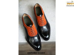 Giày da nam hàng hiệu thiết kế riêng Oxford O2351 001