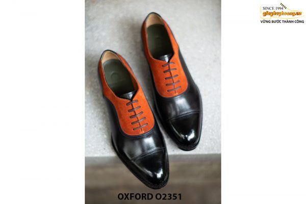 Giày da nam hàng hiệu thiết kế riêng Oxford O2351 001