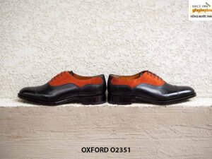 Giày da nam hàng hiệu thiết kế riêng Oxford O2351 002
