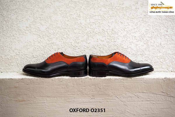 Giày da nam hàng hiệu thiết kế riêng Oxford O2351 002