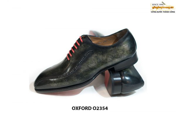 Giày da nam mẫu đẹp đế khâu chỉ Oxford O2354 002