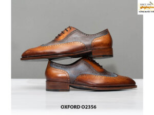 Giày da nam đóng thủ công Oxford O2356 004