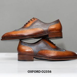 Giày da nam đóng thủ công Oxford O2356 004