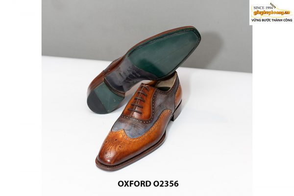 Giày da nam đóng thủ công Oxford O2356 003