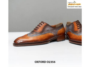 Giày da nam đóng thủ công Oxford O2356 002