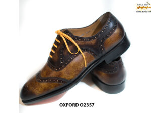 Giày da nam hàng hiệu thời trang Oxford O2357 003