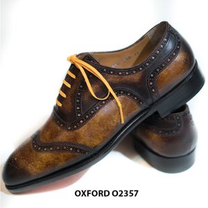 Giày da nam hàng hiệu thời trang Oxford O2357 003