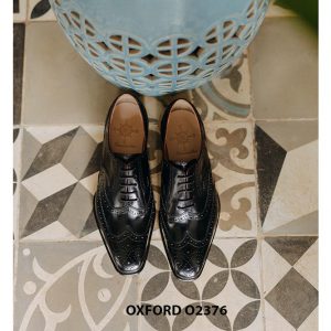 Giày da buộc dây nam công sở Oxford O2376 004