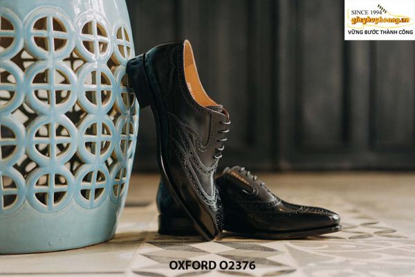 Giày da buộc dây nam công sở Oxford O2376 003