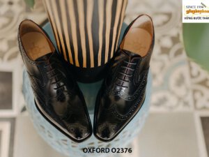 Giày da buộc dây nam công sở Oxford O2376 001