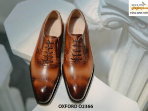 Giày tây nam sang trọng đẹp phong cách Oxford O2366 001