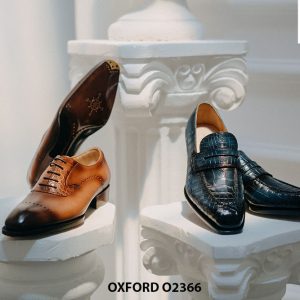 Giày tây nam sang trọng đẹp phong cách Oxford O2366 003
