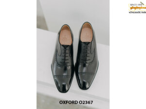 Giày tây nam nhập khẩu da bê từ Ý italy Oxford O2367 004