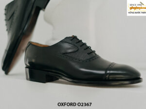 Giày tây nam nhập khẩu da bê từ Ý italy Oxford O2367 003
