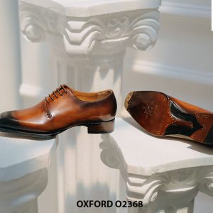 Giày tây nam thiết kế sáng tạo Wholecut Oxford O2368 005