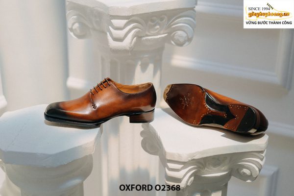 Giày tây nam thiết kế sáng tạo Wholecut Oxford O2368 005