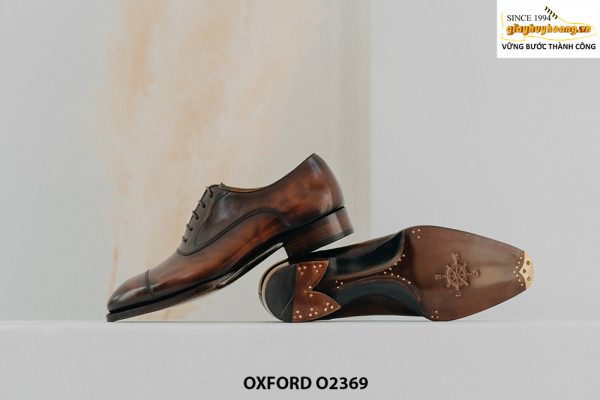 Giày da nam chính hãng hàng hiệu Oxford O2369 004