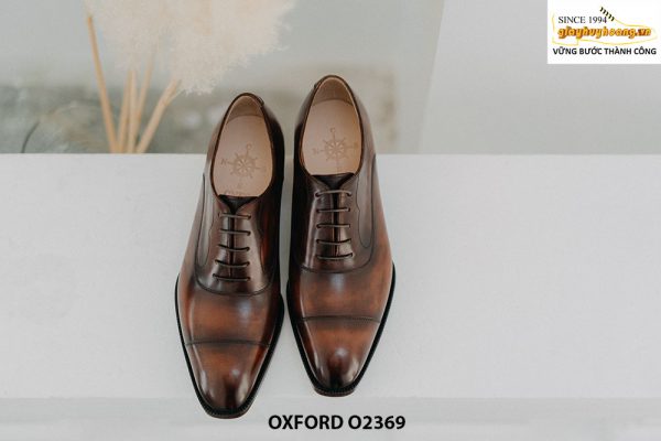 Giày da nam chính hãng hàng hiệu Oxford O2369 001