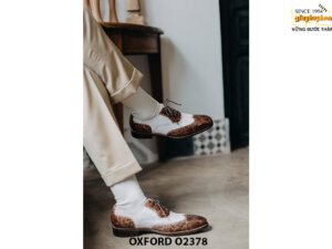 Giày da nam công sở hàng hiệu Oxford O2378 005