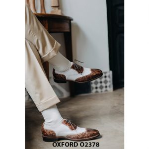 Giày da nam công sở hàng hiệu Oxford O2378 005