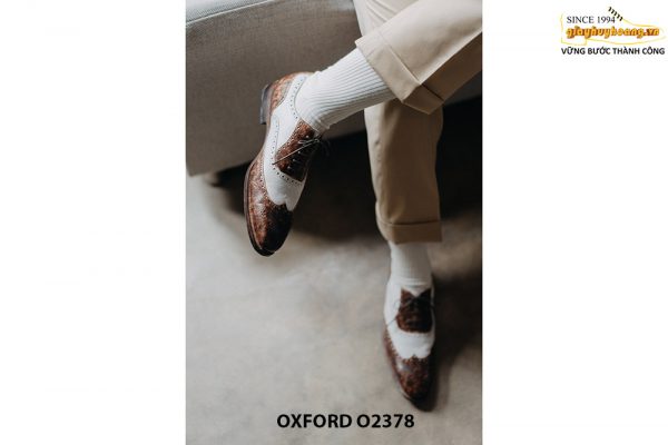 Giày da nam công sở hàng hiệu Oxford O2378 004