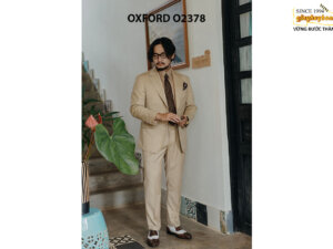 Giày da nam công sở hàng hiệu Oxford O2378 002
