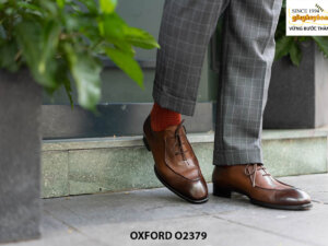 Giày da nam cao cấp trẻ trung Oxford O2379 001