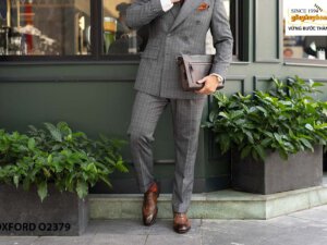 Giày da nam cao cấp trẻ trung Oxford O2379 005