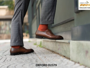 Giày da nam cao cấp trẻ trung Oxford O2379 004