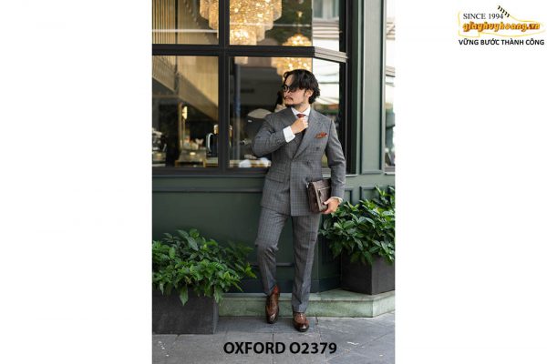 Giày da nam cao cấp trẻ trung Oxford O2379 002