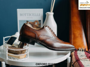 Giày da nam thời trang nam thủ công Oxford O2380 004