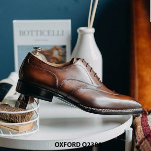 Giày da nam thời trang nam thủ công Oxford O2380 004
