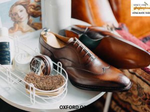 Giày da nam thời trang nam thủ công Oxford O2380 003