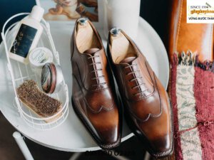Giày da nam thời trang nam thủ công Oxford O2380 001