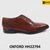 [Size 42+43+44] Giày da nam công sở form thon gọn Oxford HH22794 001