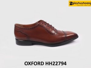 [Size 42+43+44] Giày da nam công sở form thon gọn Oxford HH22794 001