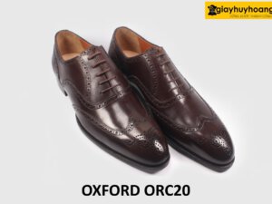 [size 38+39+43] Giày da nam Wingtips Oxford ORC20 003