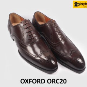 [size 38+39+43] Giày da nam Wingtips Oxford ORC20 003