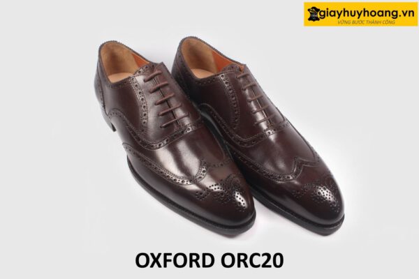 [size 38+39+43] Giày da nam Wingtips Oxford ORC20 003