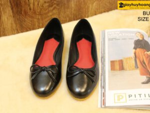 [Size 37] Giày da bò nữ búp bê Female BUP1 001