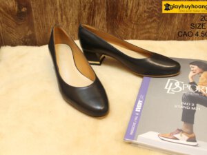 [Size 36] Giày da bò nữ cao gót 4.5cm Female 2035 005