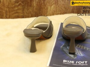 [Size 36] Dép da bò nữ cao gót 6cm Female 29T50M 004