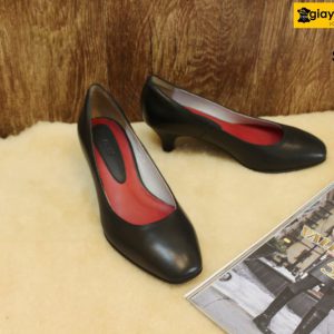 [Size 34.37] Giày da bò nữ cao gót 6cm Female F21001 003