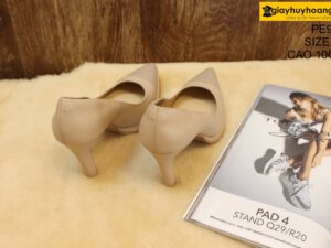 [Size 36] Giày da nữ gót cao 10cm Female PE901 003