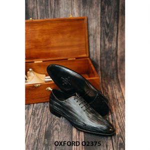 Giày da nam thủ công hàng hiệu Oxford O2375 004
