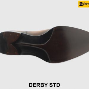 [Outlet size 46] Giày da nam nhuộm Patina bò Derby STD 006