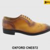 [Outlet size 43] Giày da nam nhuộm màu patina Oxford CNS72 001