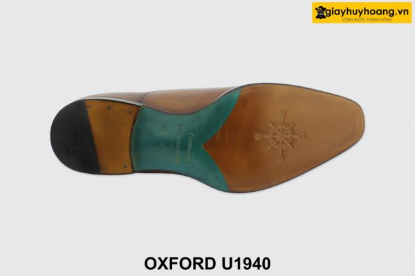 [Outlet size 38.39] Giày da nam đế da bò Goodyear Oxford U1940 007