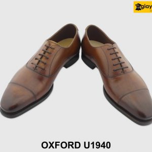 [Outlet size 38.39] Giày da nam đế da bò Goodyear Oxford U1940 005